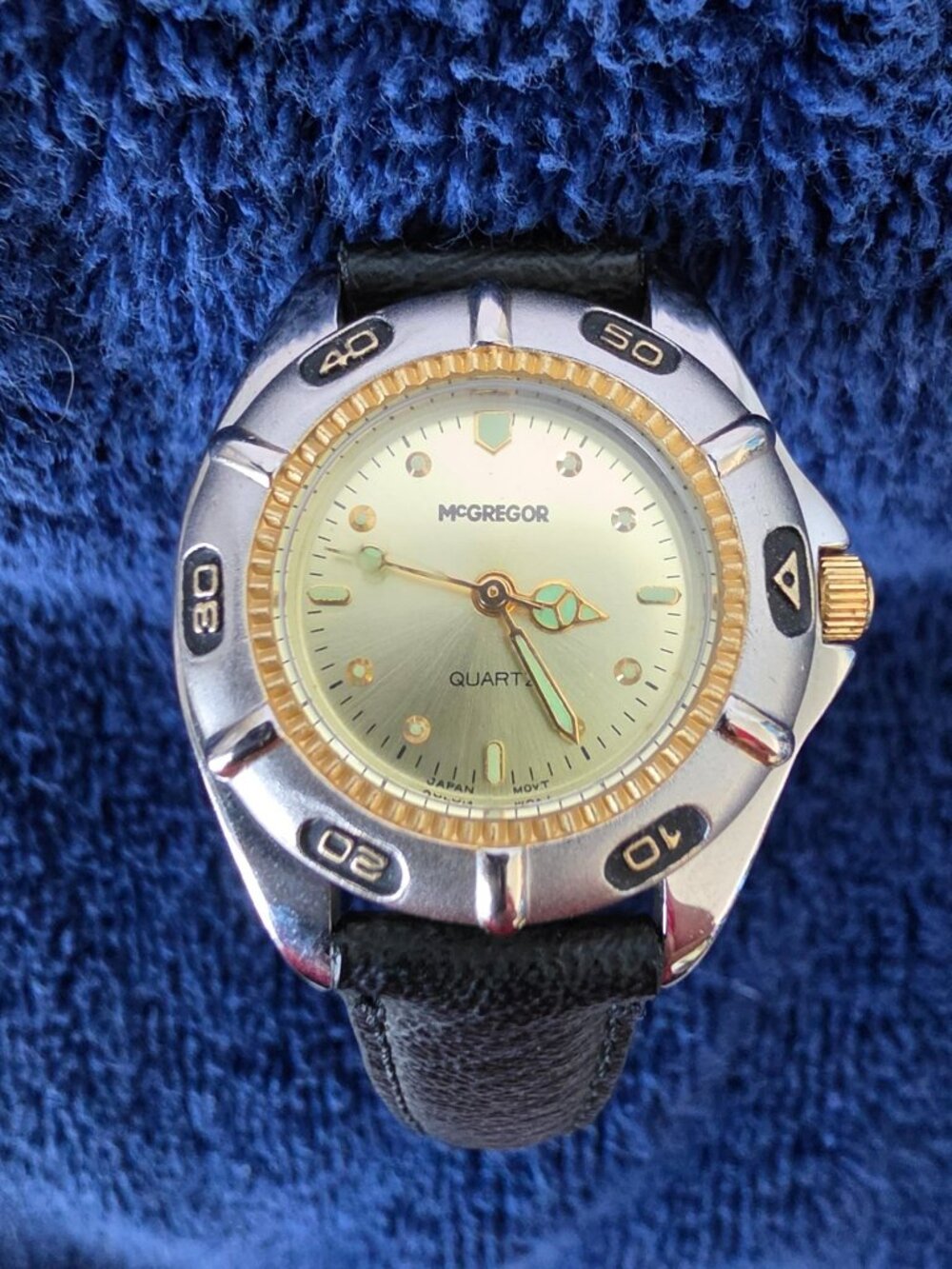 Vintage McGregor women's watch leather band